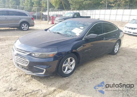 2016 Chevrolet Malibu Ls из США, поврежденный, VIN 1G1ZB5ST5GF249335